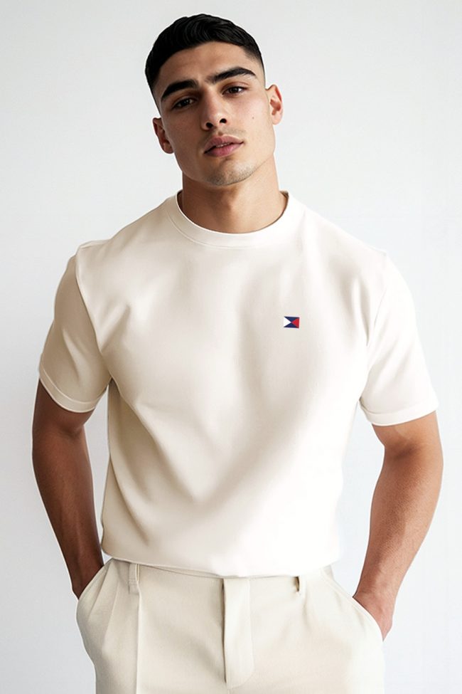 Guardian Mark, T-Shirt σε Εκρού Χρώμα