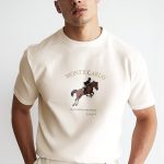 Monte Carlo Pursuit, T-Shirt σε Εκρού Χρώμα