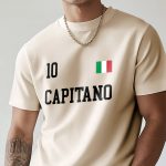 Capitano Legend 10, T-Shirt σε Εκρού Χρώμα