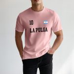La Pulga Goat 10, T-Shirt σε Ροζ Χρώμα