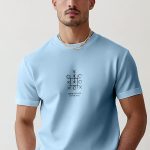 Think Outside The Box, T-Shirt σε Γαλάζιο Χρώμα