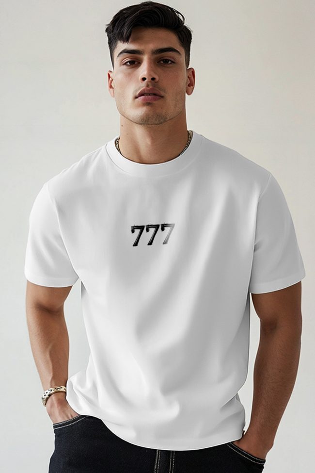 777 All In, T-Shirt σε Λευκό Χρώμα