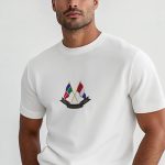 Nautical Flags, T-Shirt σε Λευκό Χρώμα