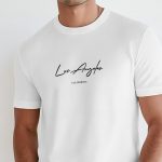 Los Angeles Signature, T-Shirt σε Λευκό Χρώμα
