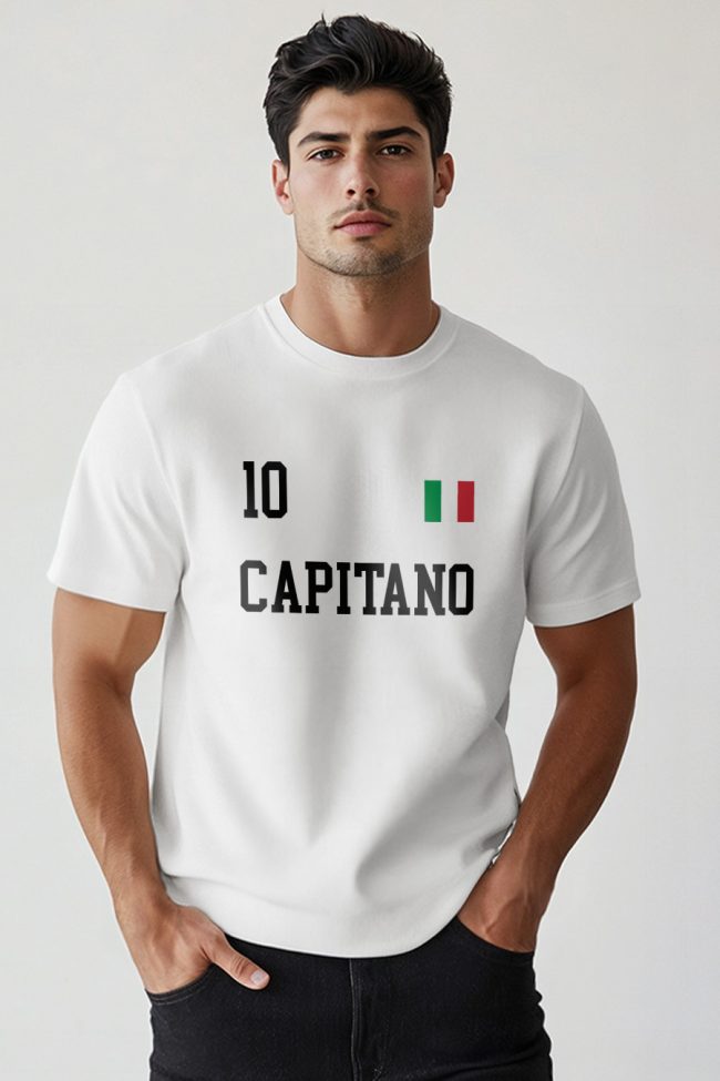 Capitano Legend 10, T-Shirt σε Λευκό Χρώμα
