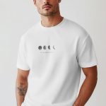 To The Moon And Back, T-Shirt σε Λευκό Χρώμα