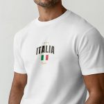 Italia Xi, T-Shirt σε Λευκό Χρώμα