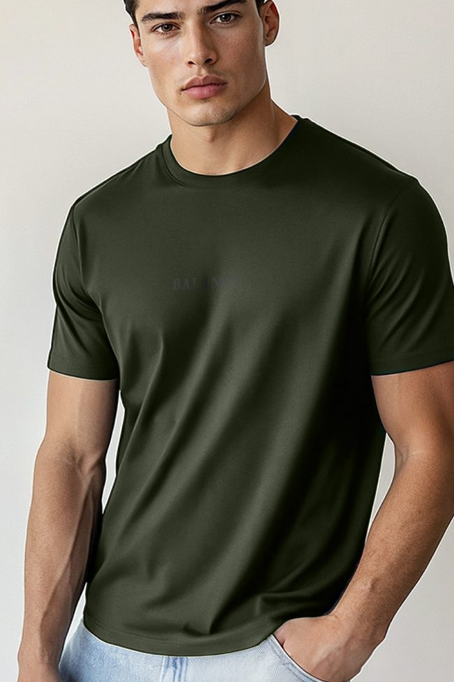 Balance, T-Shirt σε Χακί Χρώμα