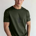 Dunking Goat, T-Shirt σε Χακί Χρώμα