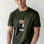 Stunner Teddy, T-Shirt σε Χακί Χρώμα