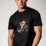 Ride Or Die Teddy, T-Shirt σε Μαύρο Χρώμα