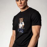 Gym First Teddy, T-Shirt σε Μαύρο Χρώμα