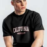 West Coast, T-Shirt σε Μαύρο Χρώμα