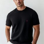 Anchor Logo, T-Shirt σε Μαύρο Χρώμα