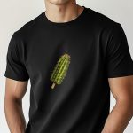 Frosty Cactus, T-Shirt σε Μαύρο Χρώμα