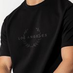 Los Angeles Winners, T-Shirt σε Μαύρο Χρώμα