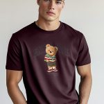 Exclusive Teddy, T-Shirt σε Μπορντώ Χρώμα