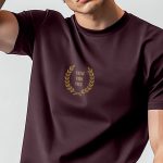 Gold Veni Vidi Vici, T-Shirt σε Μπορντώ Χρώμα