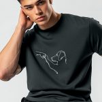Dog High Five, T-Shirt σε Iron Grey Χρώμα