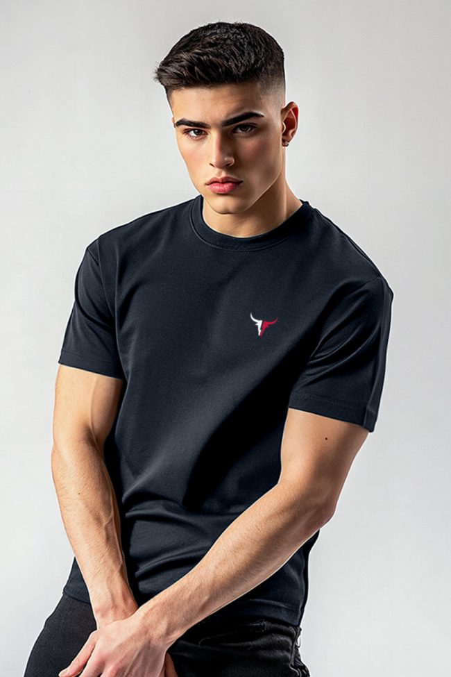 Bull Horns, T-Shirt σε Μπλε Χρώμα