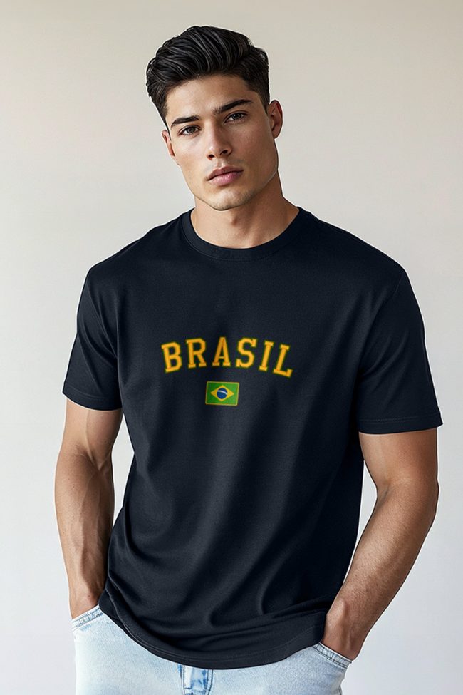 Viva Brasil, T-Shirt σε Μπλε Χρώμα