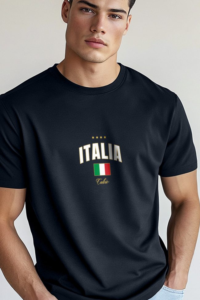 Italia Xi, T-Shirt σε Μπλε Χρώμα