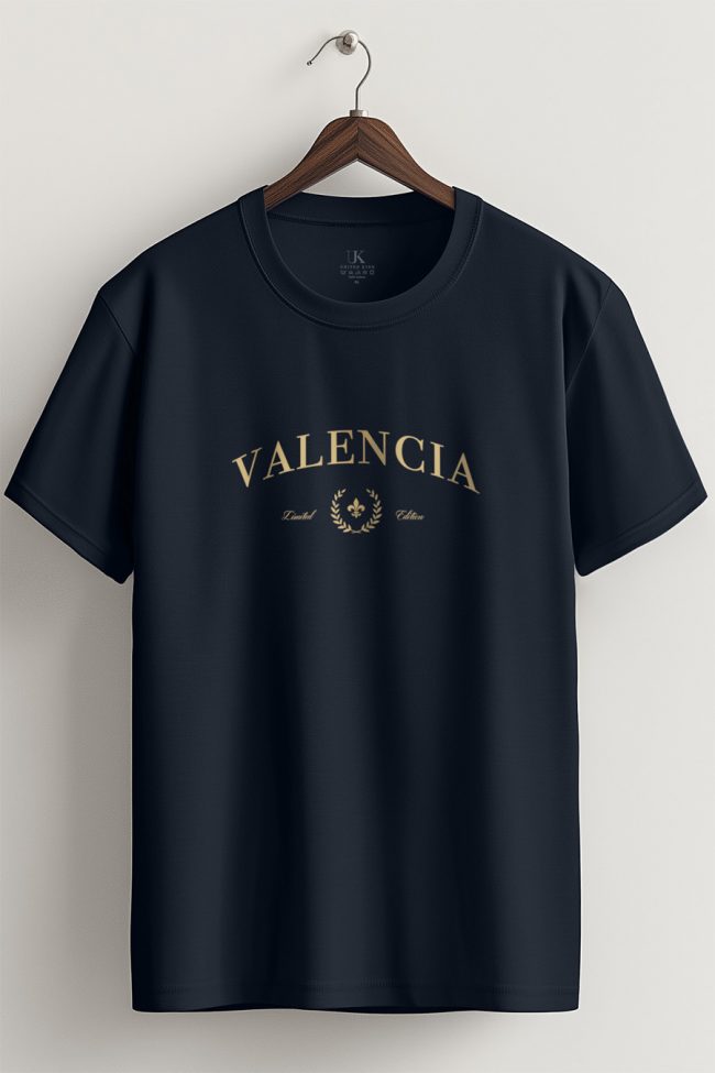 Valencia Signature, T-Shirt σε Μπλε Χρώμα
