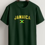 Jamaica, T-Shirt σε Πράσινο Χρώμα