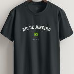 Rio Brazil, T-Shirt σε Iron Grey Χρώμα