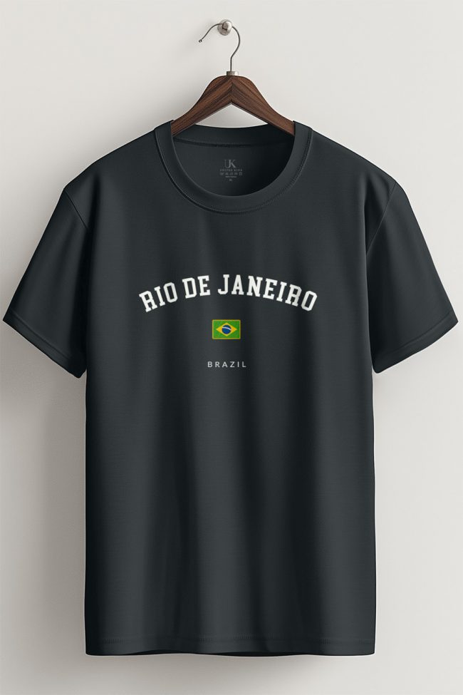 Rio Brazil, T-Shirt σε Iron Grey Χρώμα