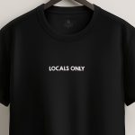 Locals Only, T-Shirt σε Μαύρο Χρώμα
