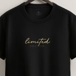 Limited Edition, T-Shirt σε Μαύρο Χρώμα