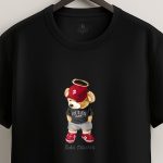 Rules Breaker Teddy, T-Shirt σε Μαύρο Χρώμα