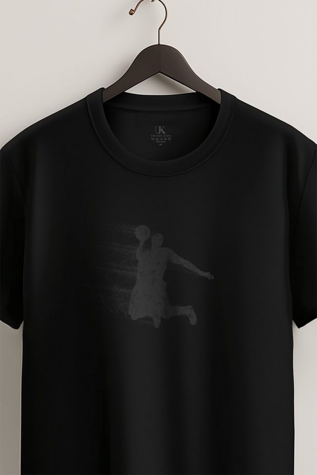 Dunking Goat, T-Shirt σε Μαύρο Χρώμα