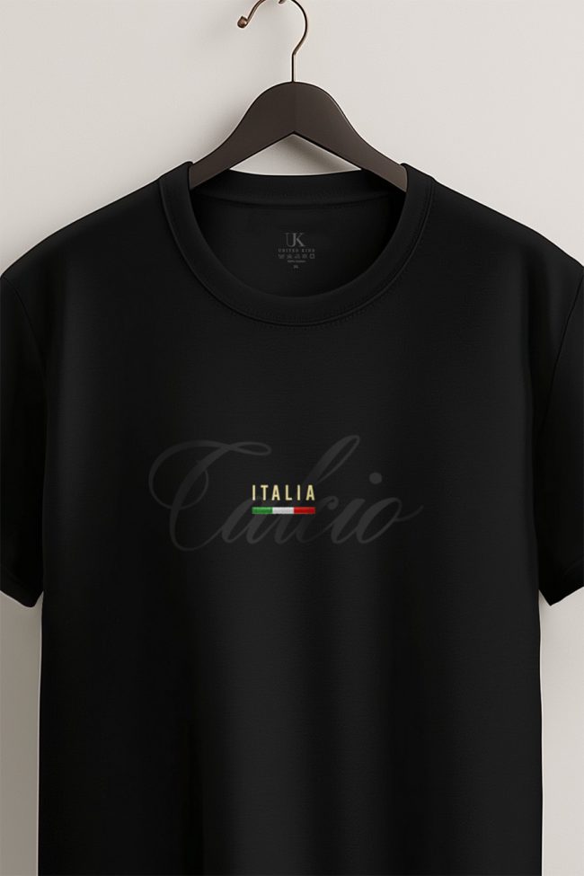 Calcio Noir, T-Shirt σε Μαύρο Χρώμα