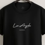 Los Angeles Signature, T-Shirt σε Μαύρο Χρώμα