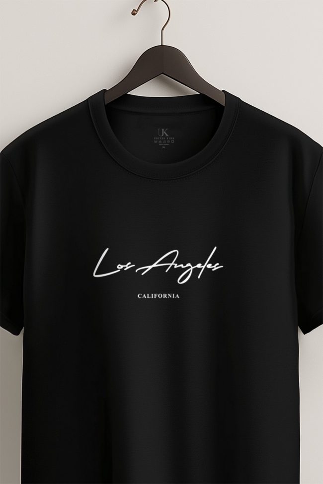 Los Angeles Signature, T-Shirt σε Μαύρο Χρώμα