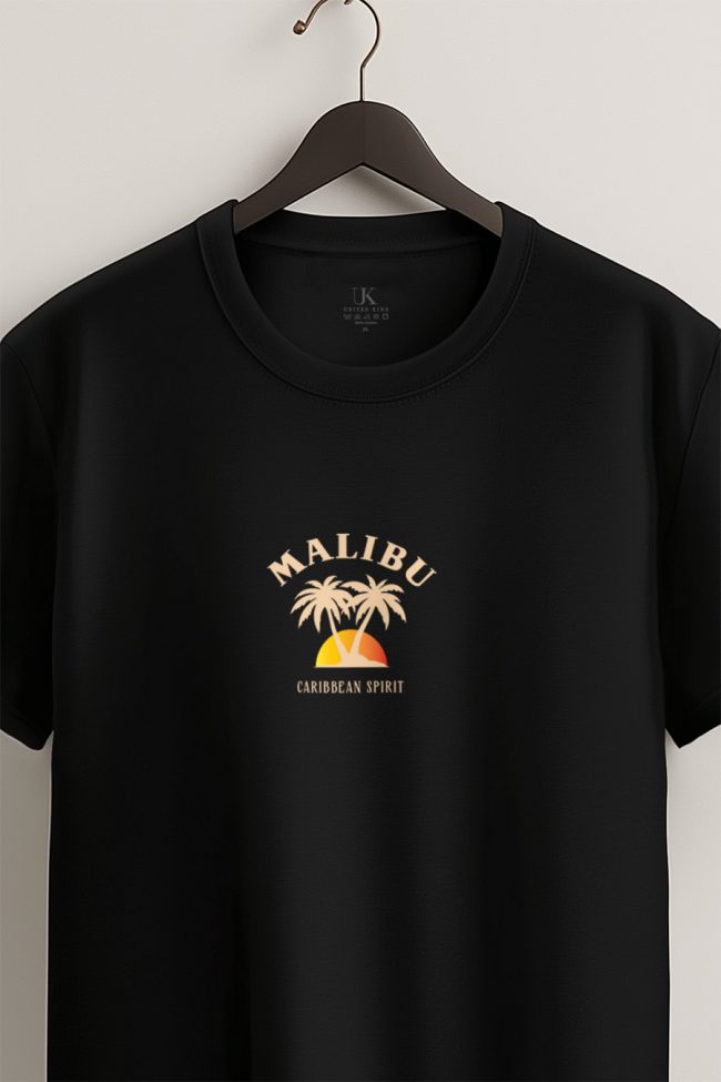Caribbean Spirit, T-Shirt σε Μαύρο Χρώμα