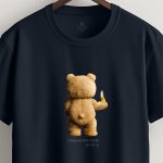 My Own Rules Teddy, T-Shirt σε Μπλε Χρώμα