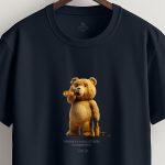 Creative Thinking Teddy, T-Shirt σε Μπλε Χρώμα