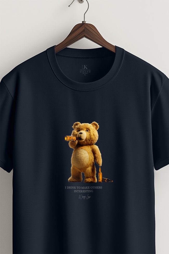 Creative Thinking Teddy, T-Shirt σε Μπλε Χρώμα