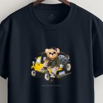 Adventure Addict Teddy, T-Shirt σε Μπλε Χρώμα