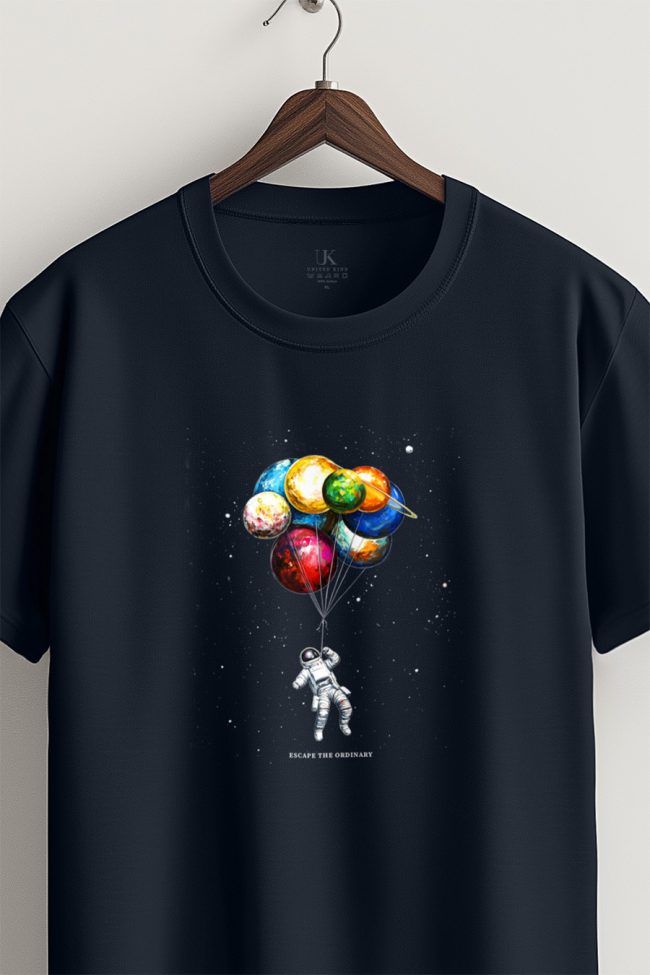 Zero Gravity Escape, T-Shirt σε Μπλε Χρώμα