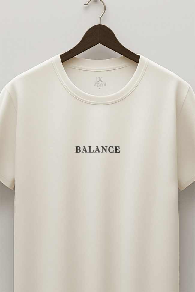 Balance, T-Shirt σε Εκρού Χρώμα