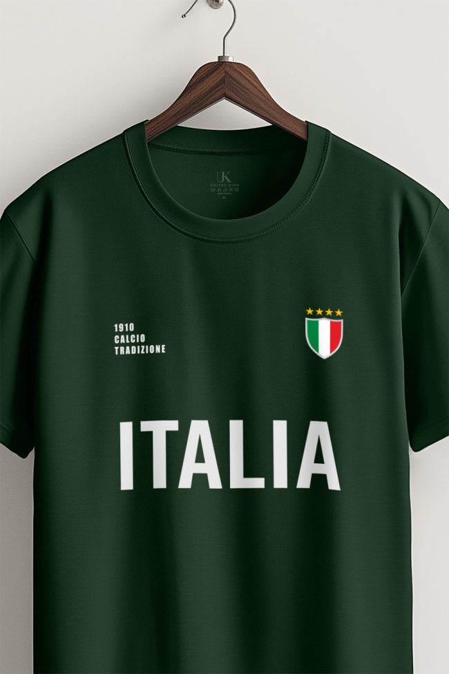 Italia Bold, T-Shirt σε Πράσινο Χρώμα