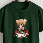 All In Teddy, T-Shirt σε Πράσινο Χρώμα