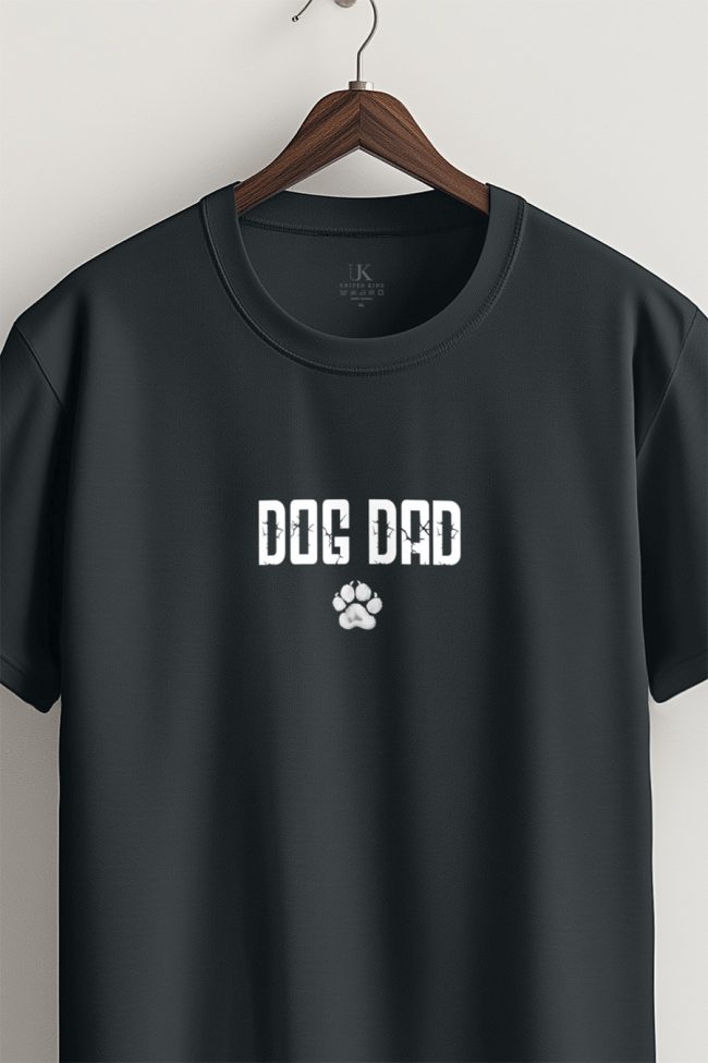 Dog Dad, T-Shirt σε Iron Grey Χρώμα