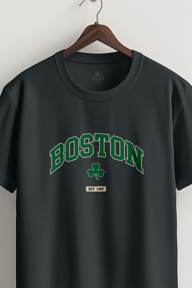 Boston Legacy, T-Shirt σε Iron Grey Χρώμα
