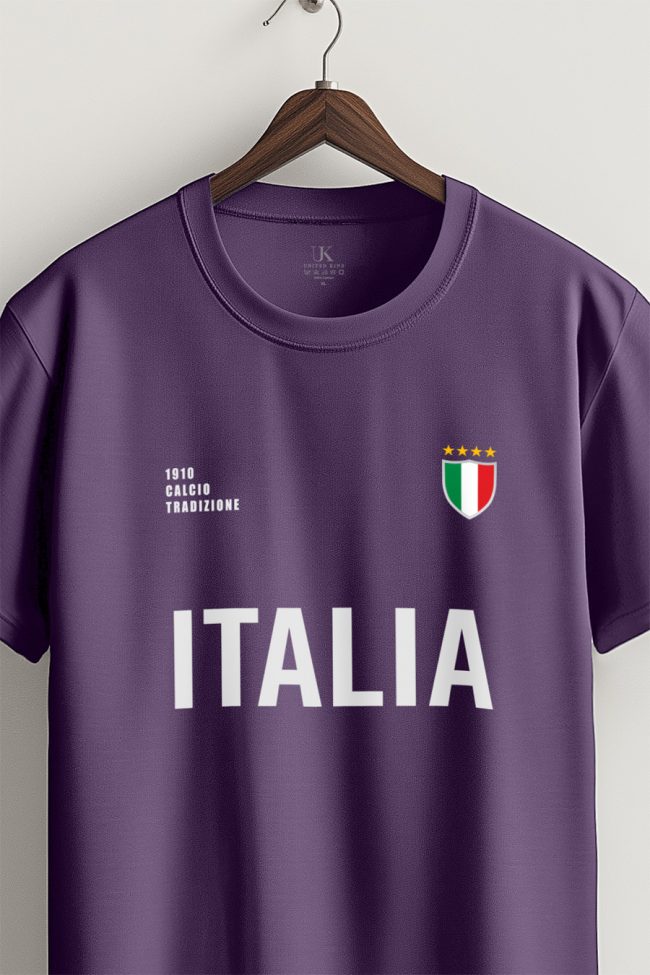 Italia Bold, T-Shirt σε Μωβ Χρώμα
