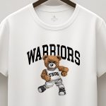 Teddy Thug Baller, T-Shirt σε Λευκό Χρώμα